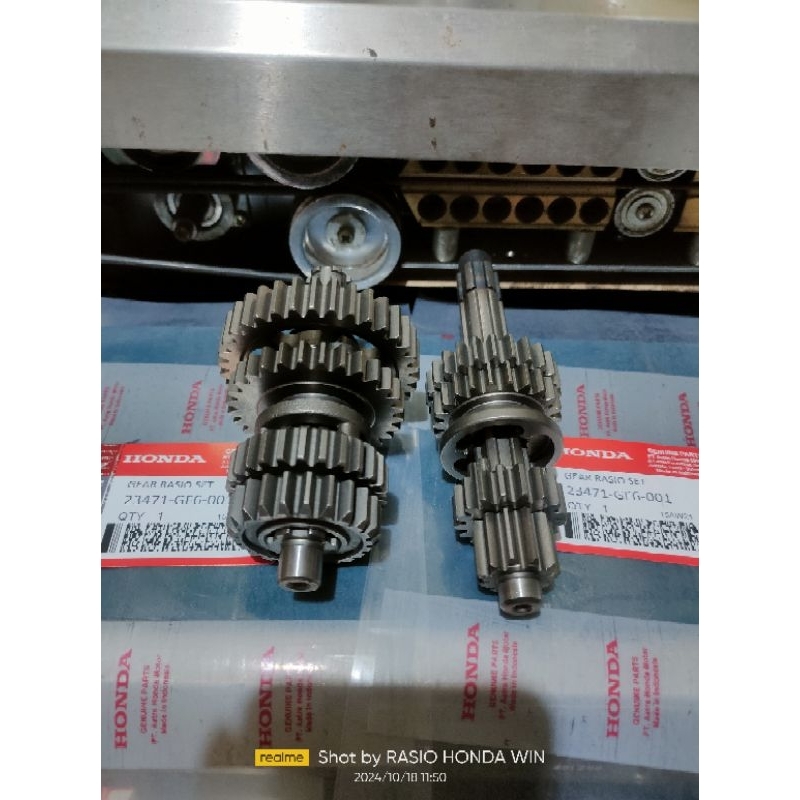 GIGI RASIO ASSY HONDA WIN SUPRA V SUPRA XX GF6