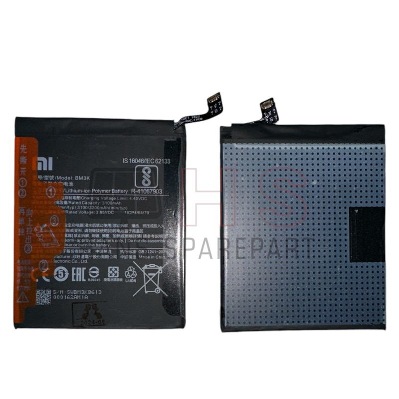 BM3K BATERAI XIAOMI MI MIX 3 / Mi MIX 3 ORIGINAL BATTERY