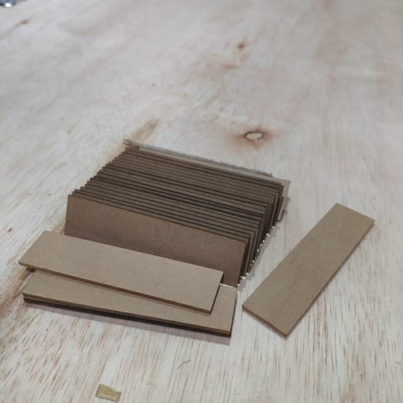 

Name Tag / Nametag / Papan Nama Dada bahan akrilik polos 8cm x 2 cm