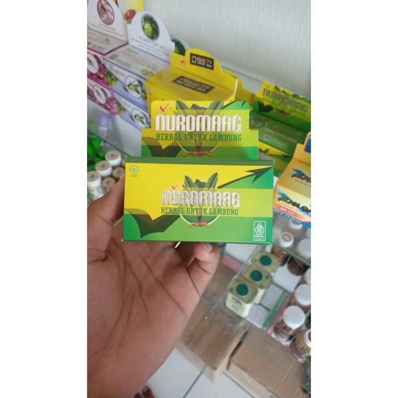 

Kapsul Nuromaag Herbal Maag Kronis dan Masalah Lambung