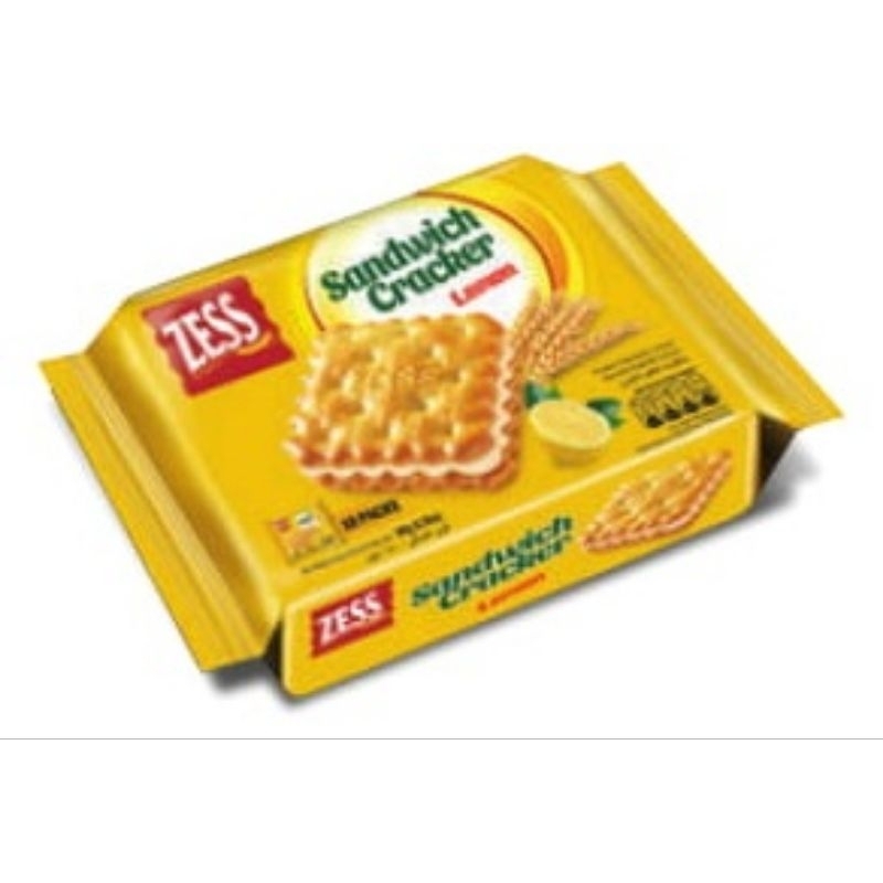 

ZESS Cracker Sandwich Lemon 180g/bgks 柠檬夹心饼干