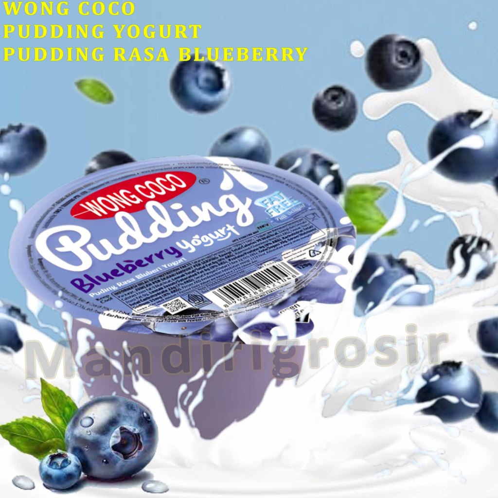 

Pudding Yogurt * Wong Coco * Pudding Rasa Blueberry Yogurt * 120gr