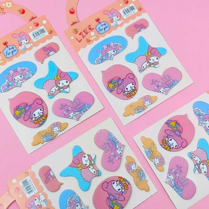 

ALAT SEKOLAH STICKY NOTE SANRIO HANDLE N-1902 / PEMBATAS BUKU ANAK MOTIF SANRIO