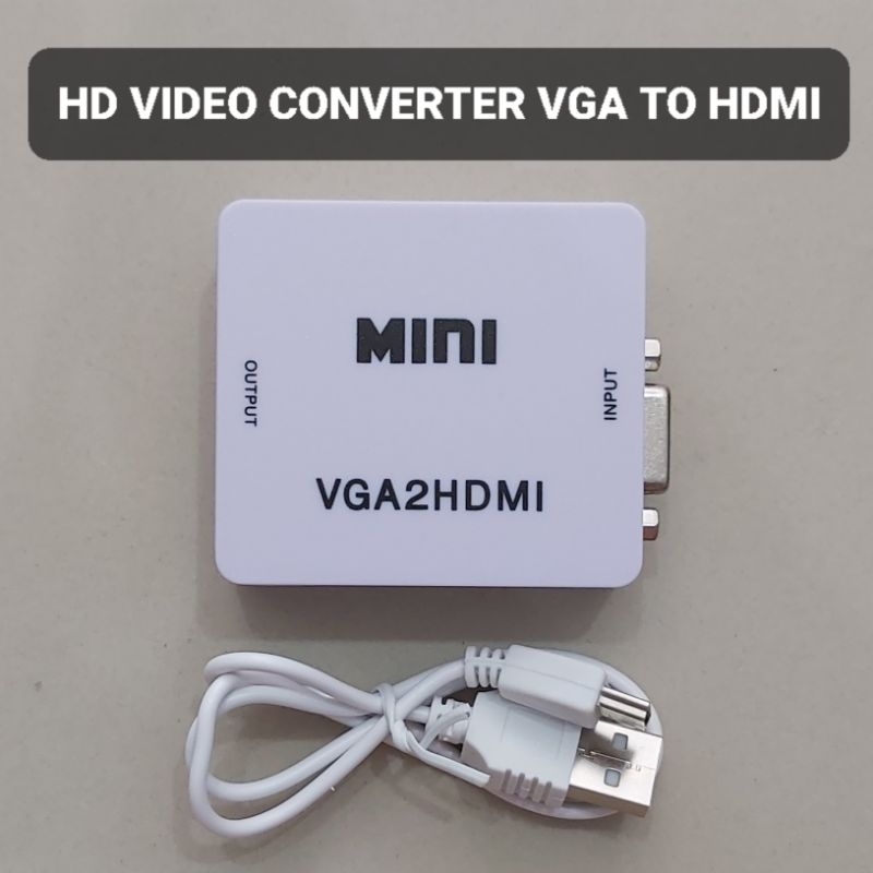 Converter VGA to HDMI Video HD Mini