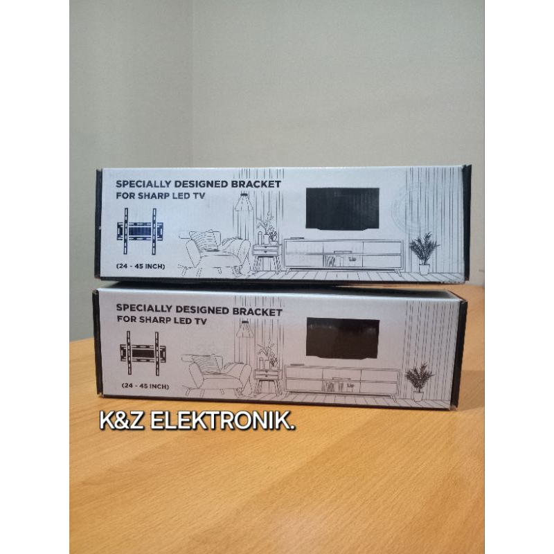 Sharp Bracket Tv LED/LCD 24-45 inch