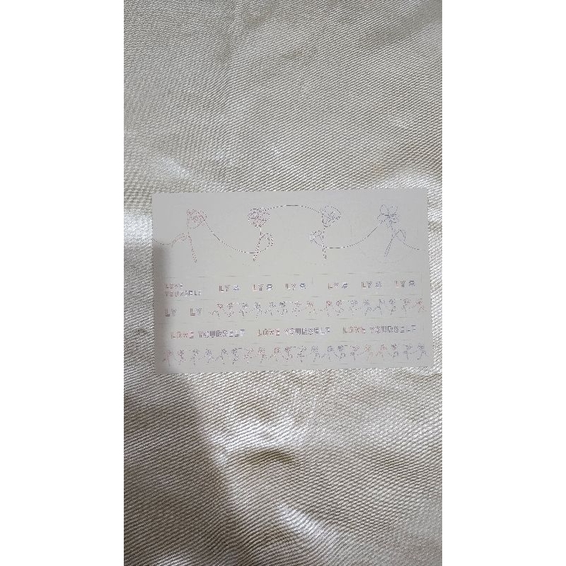 BTS Love Yourself : Answer Official Sticker | Sticker Official BTS | Kpop Merchandise
