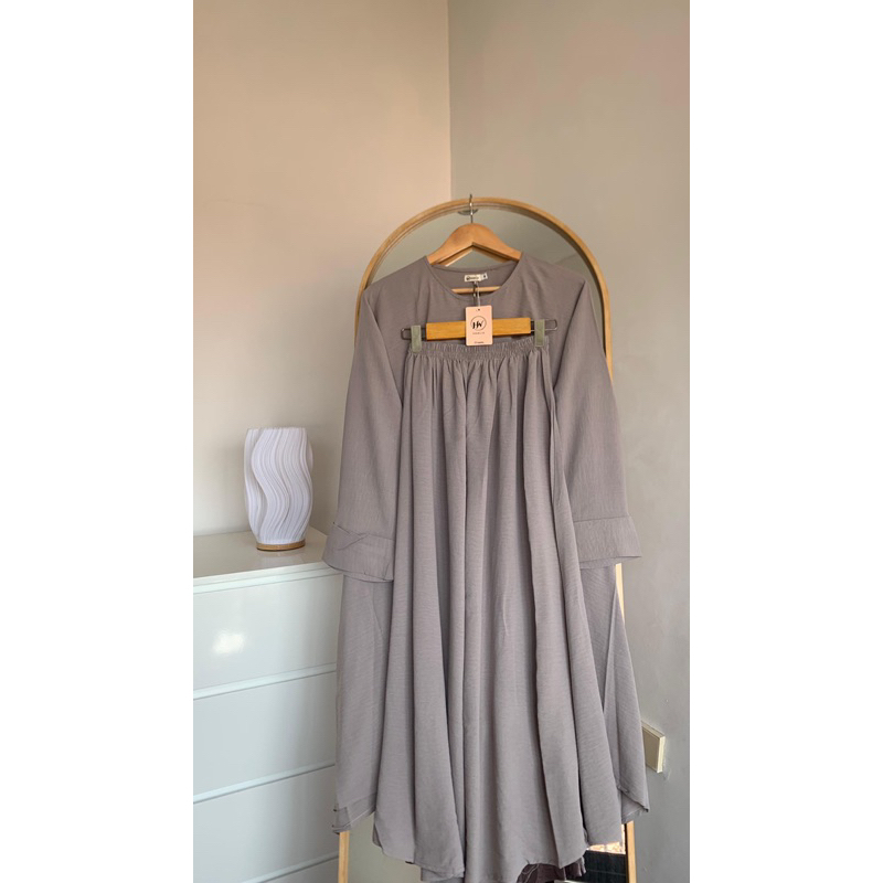 Tunik set crinkle/ one set / set rok tunik/ Mariam tunik set