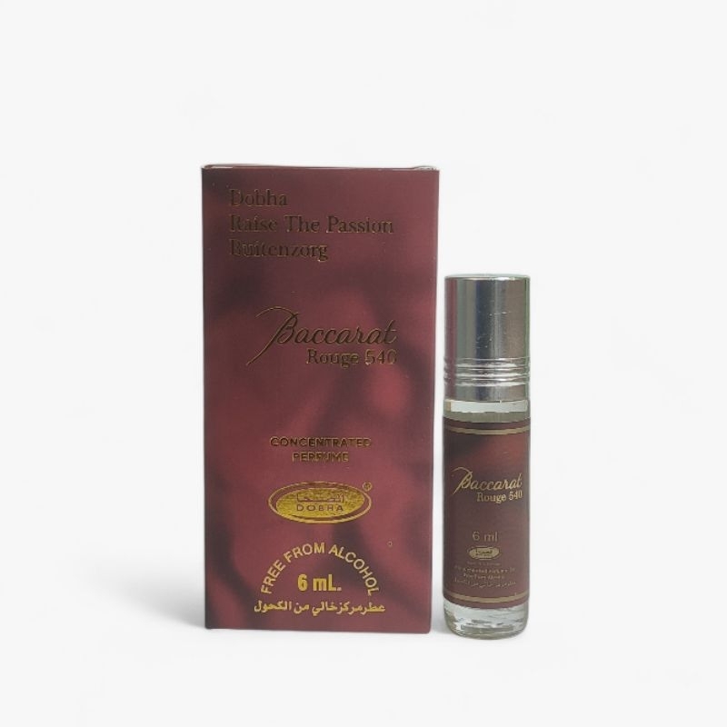 BACCARAT - parfum dobha 6ml ORIGINAL - minyak wangi dobha 6ml roll on - baccarat