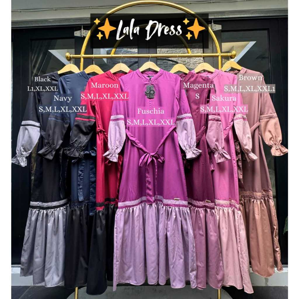 Lala Dress Journey Scarves Gamis Terbaru Gamis Busui Gamis Syari Dress Menyusui