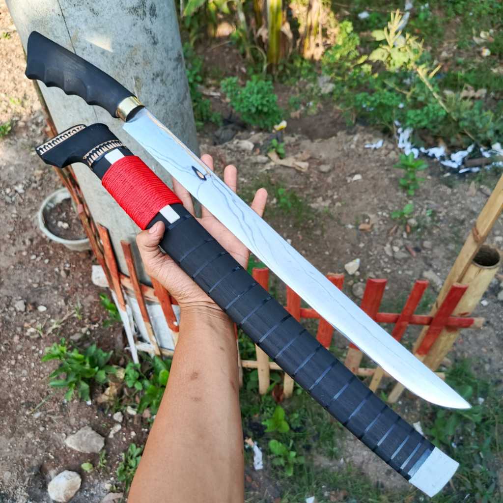 [COD] Pepet Sembelih 40 Cm Pisau Besar Alat Pemotong Pisau Qurban Kerbau Sapi Siap Pakai