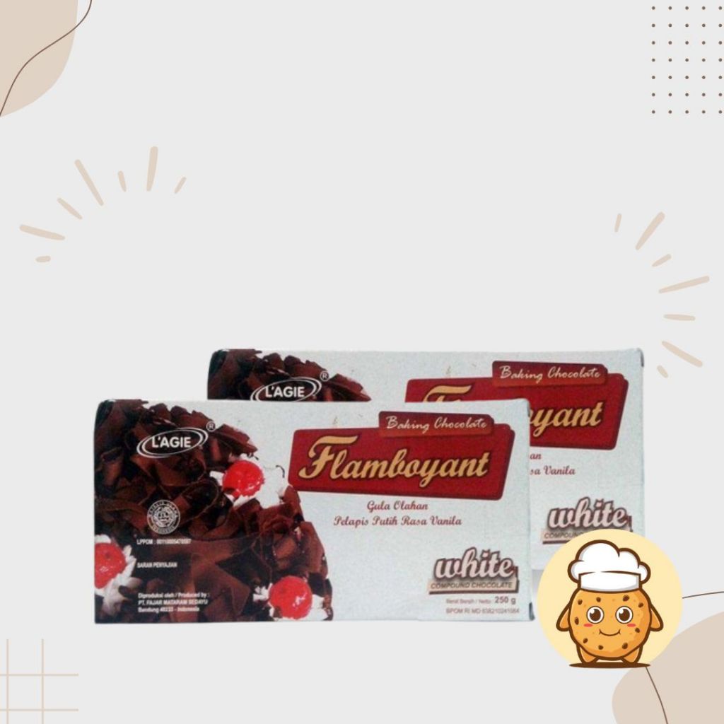 

Lagie FLAMBOYANT White CHOC 250gr