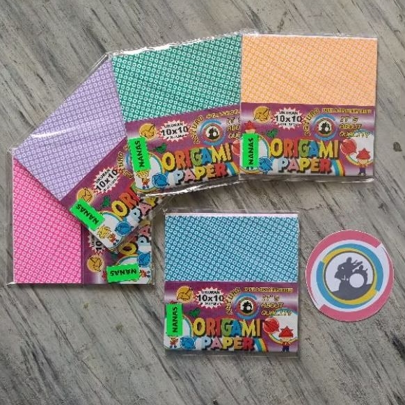 

ASTURO Kertas Origami Paper Motif Nanas 10x10