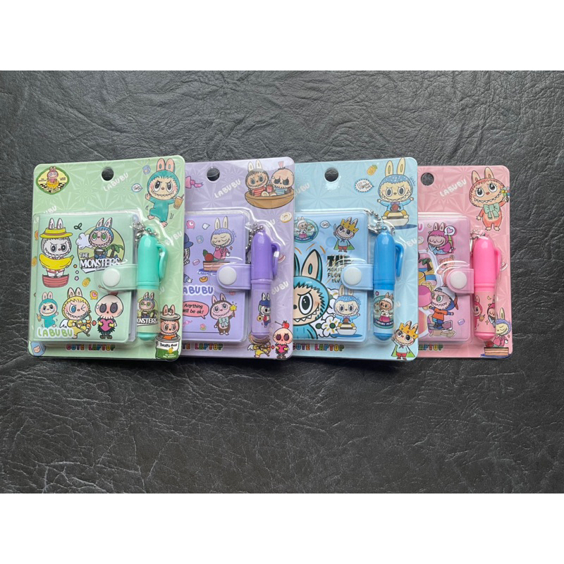 

NOTEBOOK WATERPROOF PEN LABUBU