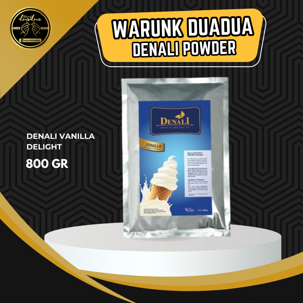 

Denali Vanilla Delight 800 gr - Denali Powder