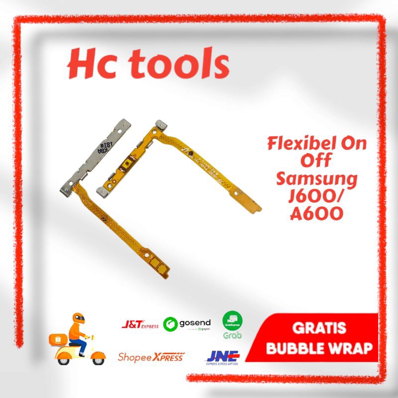 FLEXIBEL FLEXIBLE POWER ON OFF SAMSUNG GALAXY J600/J4 Plus/J8/J810