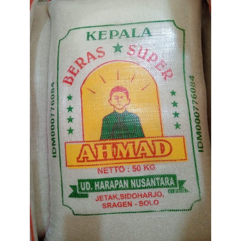 

beras cap Ahmad premium 50kg