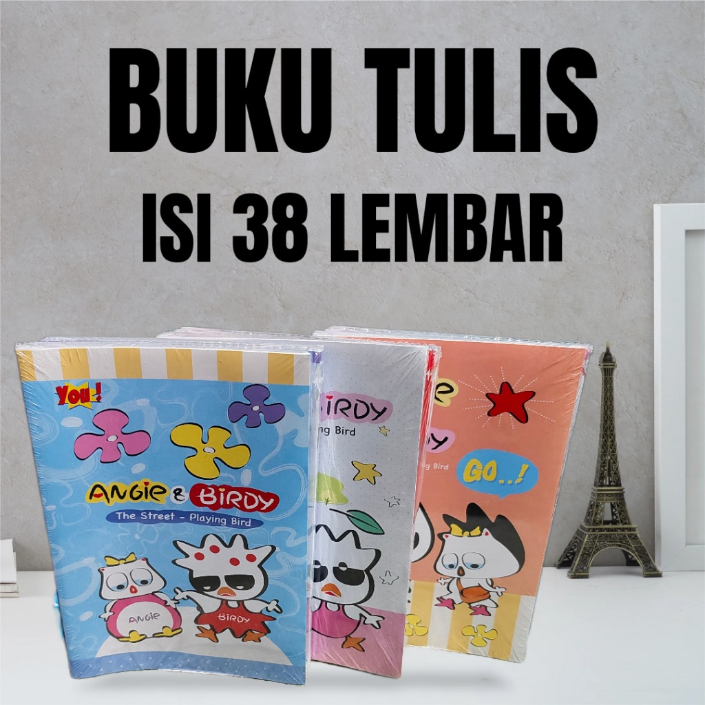 

BUKU TULIS ISI YOU 38 LEMBAR 1 PACK ISI 10 BUKU