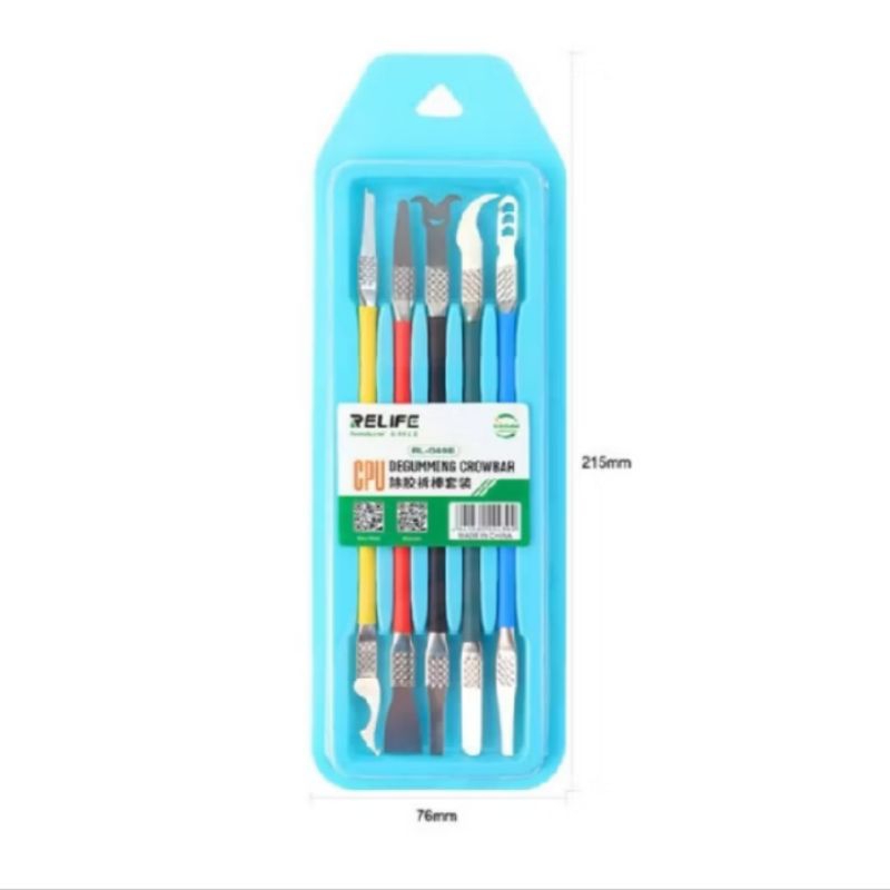 ALAT PISAU CONGKEL BATERAI IC CPU RELIFE  RL-049B CPU TOOL PISAU IC /Opening tools RELIFE