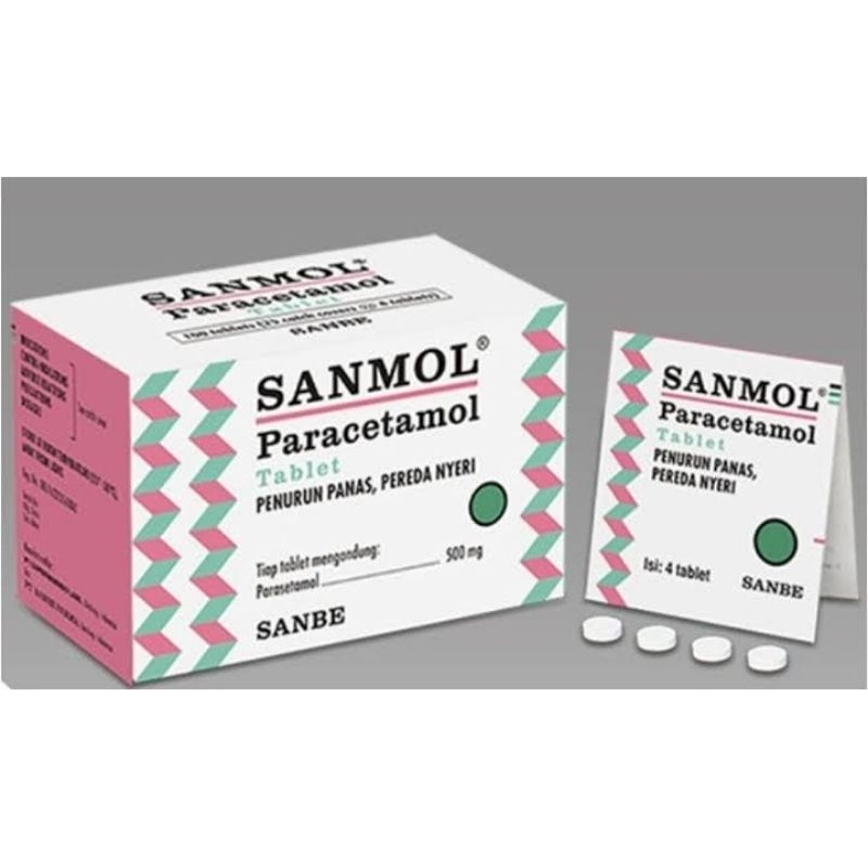 Sanmol | Paracetamol Tablet | Obat Paracetamol