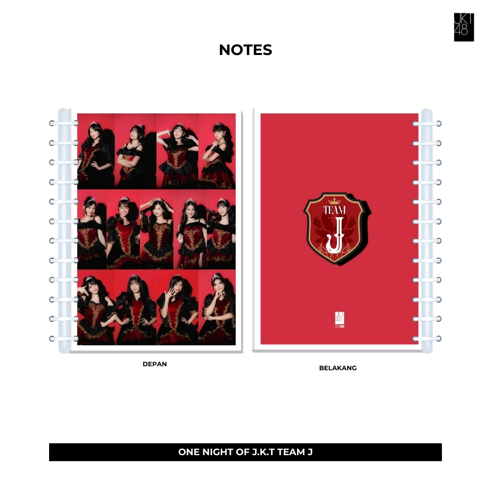 

A6 NOTES JKT48 ONE NIGHT OF JKT (ISI 40 HVS + COVER LAMINASI 2 SISI) WOTA BUKU NOTE NOTEBOOK JPOP IDOL UNOFFICIAL ADEL ALYA AMANDA ANINDYA ASHEL CALLIE CATHY CHELSEA CHIKA CHIRSTY CYNTHIA DAISY DANELLA ELIN ELLA FENI FIONY FLORA FREYA GENDIS READY STOCK !