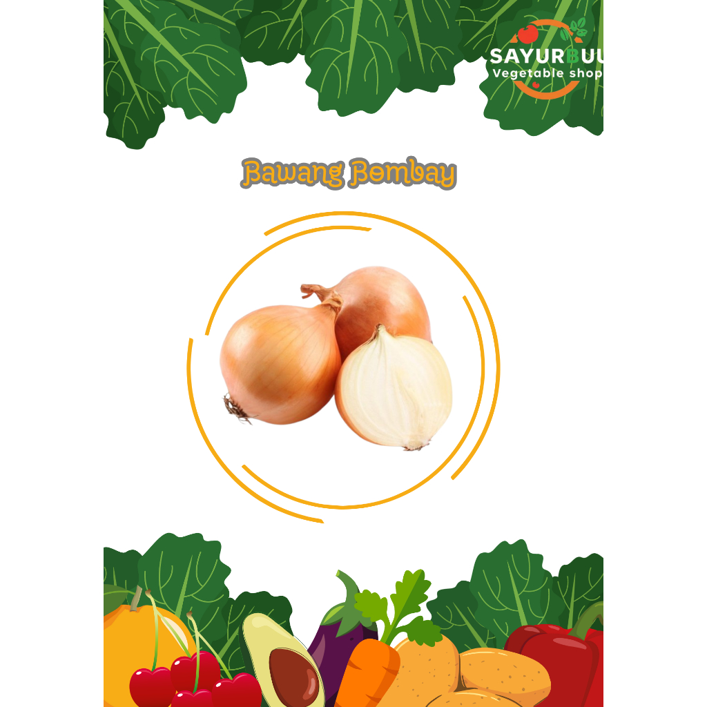 

SAYURBUU Bumbu Dapur Bawang Bombay - Rempah Rempah