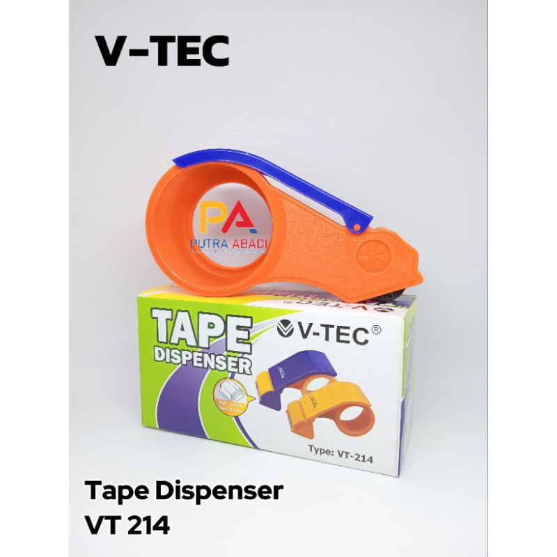 

Tape Dispenser Lakban OPP Tape Cutter V-Tec Type VT 214