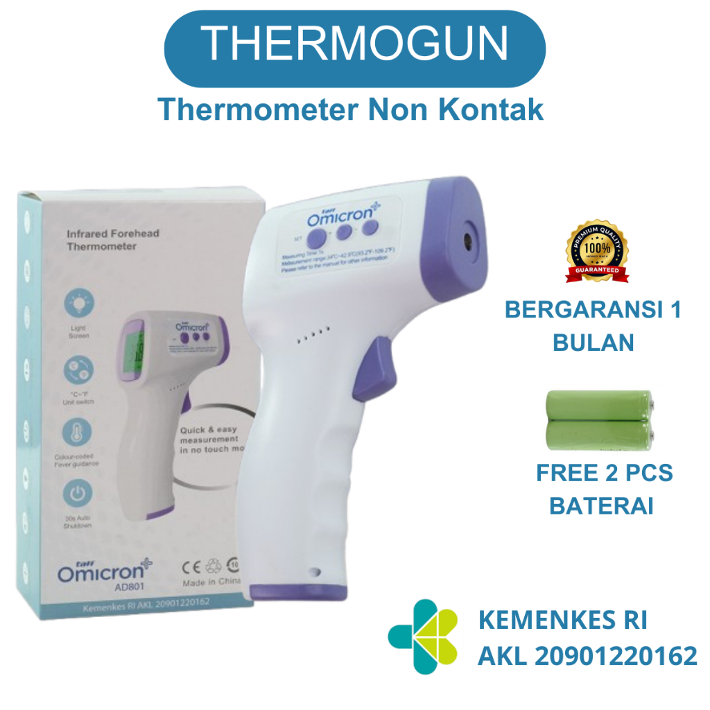 Termometer Digital Thermometer Infrared Thermogun