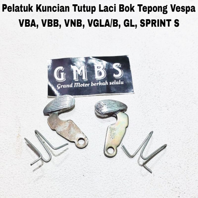 Jengger Kunci Laci Box Tepong Vespa VBB VNB GL Granlusso Kongo