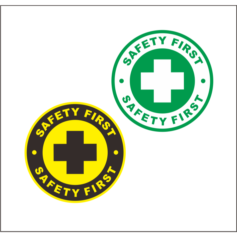 

Stiker Safety First Reflective diameter 4cm Stiker Reflective