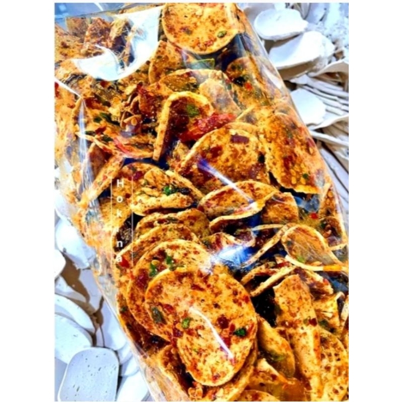 

basreng koin/pipih pedas daun jeruk khas bandung 250gr