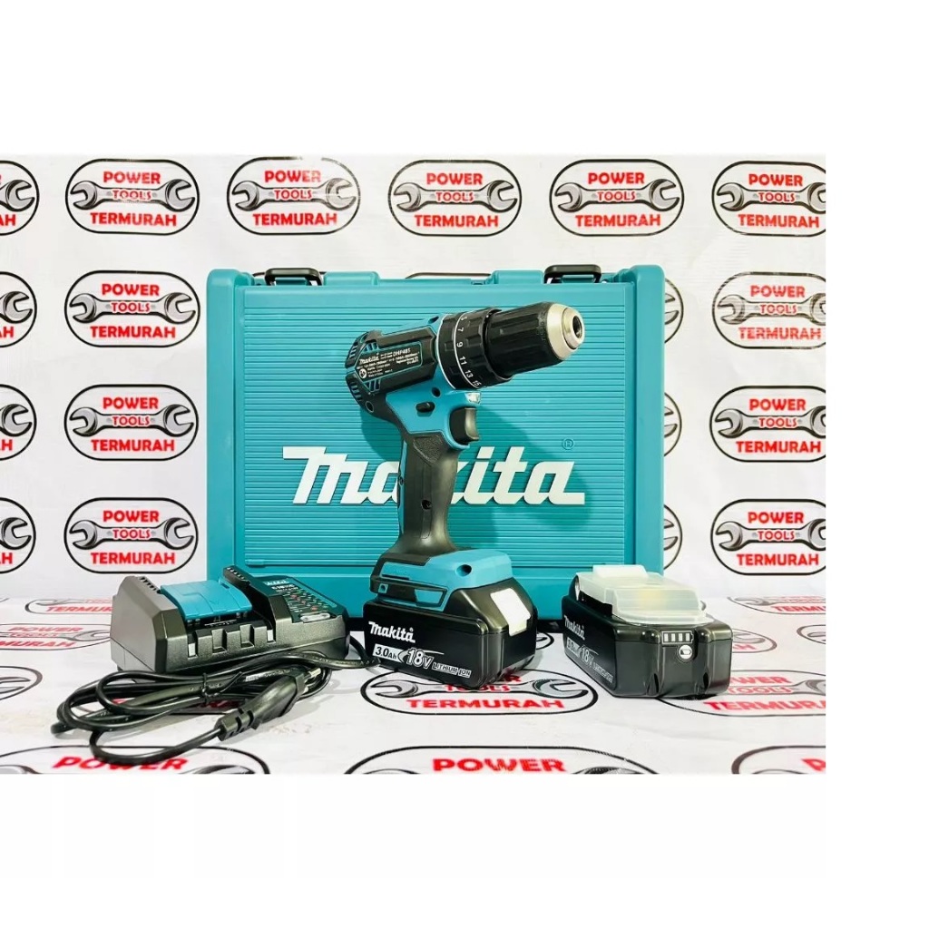 

Bor Tembok Baterai Cordless Impact Drill Makita DHP485F001 DHP485 F001