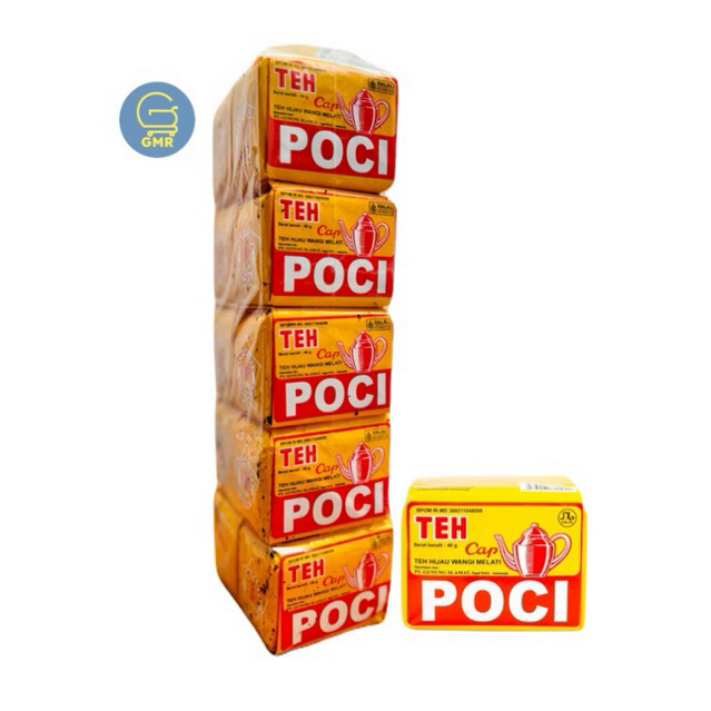 

TEH CAP POCI KUNING 1 PAK / SLOP (10 pcs x 40 gram) TEH SOLO/TEH WEDANGAN/TEH ANGKRINGAN