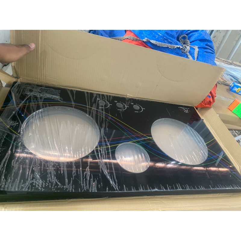 D3W! Kaca tempered glass Kompor Tanam Europa dll Berbagai macam Merk Promo