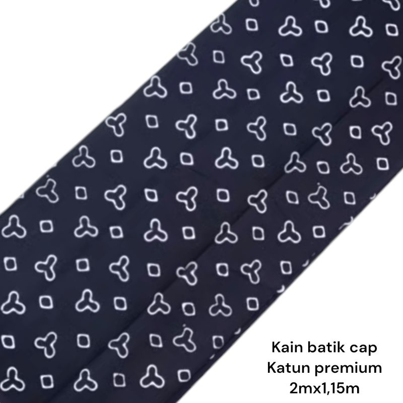 KAIN BATIK JUMPUTAN HITAM KATUN PREMIUM UK 2METER TERMURAH// KAIN BATIK CAP  SATU WARNA NUDE //BAHAN