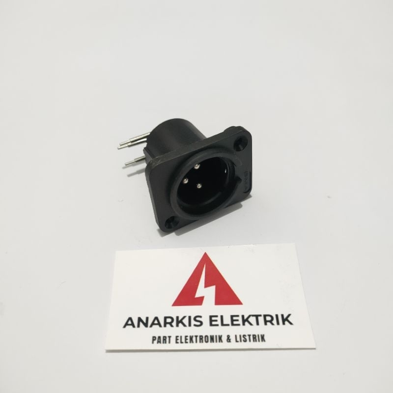 JACK CANON CHASIS MALE XLR BMA