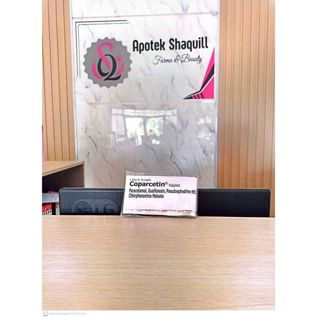 Coparcetin 10 Tablet/ obat flu dan batuk