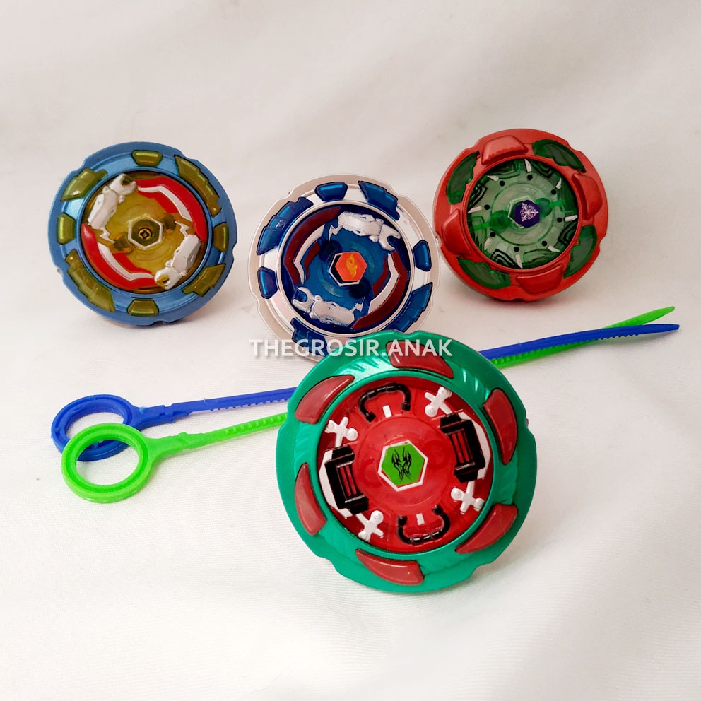 TGA Fast Fancy Gasing Tarik Warna RANDOM Gangsing Beyblade Termasuk Tarikan
