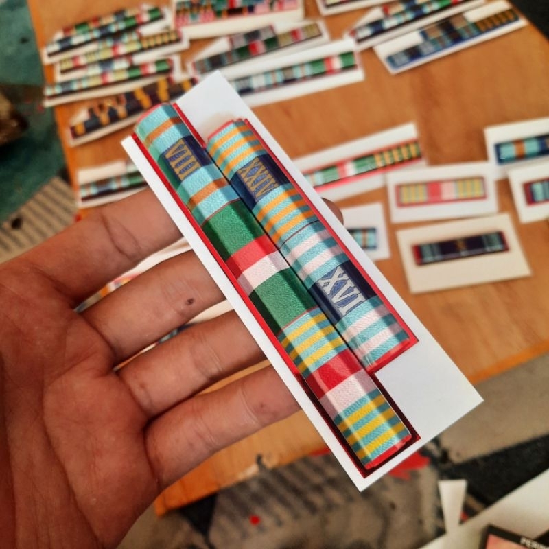 [NARARYA ID] TNI AD/TNI AL: Kesetiaan 24, 16, 8 Tahun, Dharma Nusa, Wira Dharma / Satya Lencana Pita