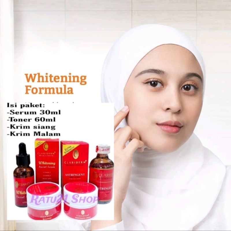 PAKET CLARIDERM ASLI 100% ORIGINAL PHILIPIN(Toner Asli Clariderm)
