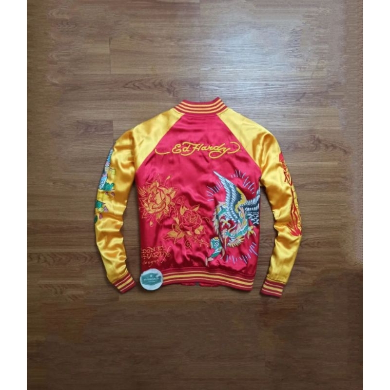 Vintage Ed Hardy sukajan jacket