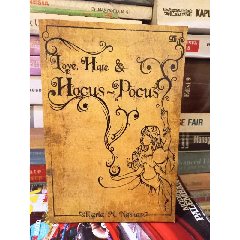 NOVEL LOVE HATE & HOCUS POCUS (ORIGINAL)