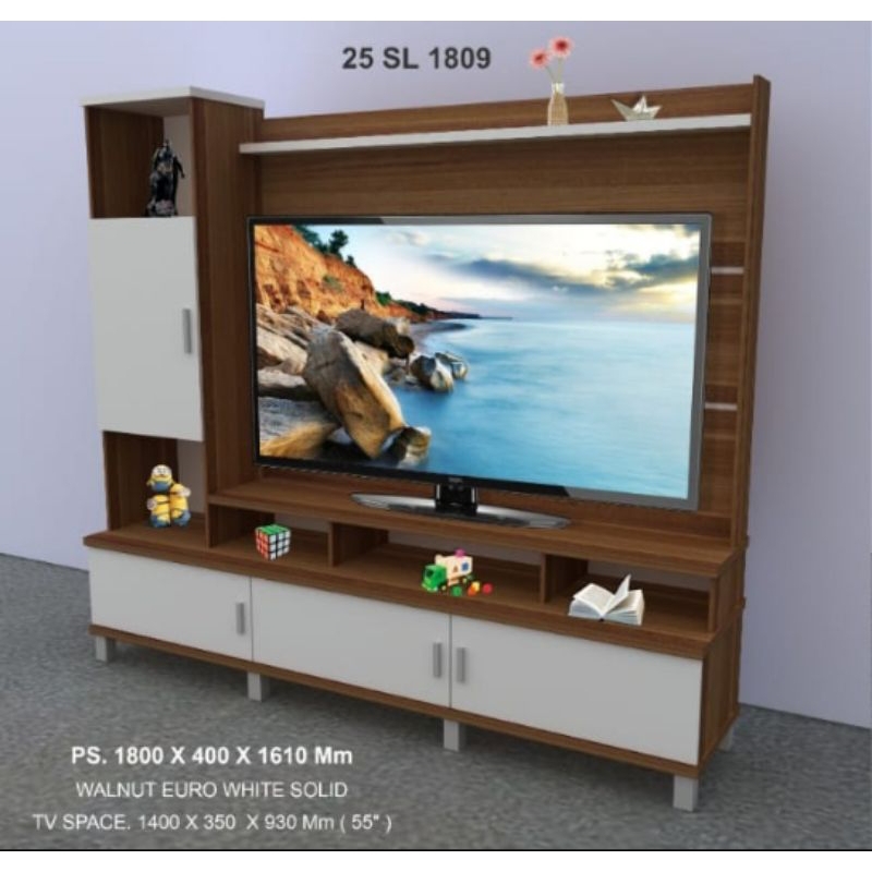 RAK TV MINIMALIS BESAR / RAK TV BESAR /RAK TV PAJANGAN BESAR / WALL UNIT RAK TV BESAR / LEMARI TV