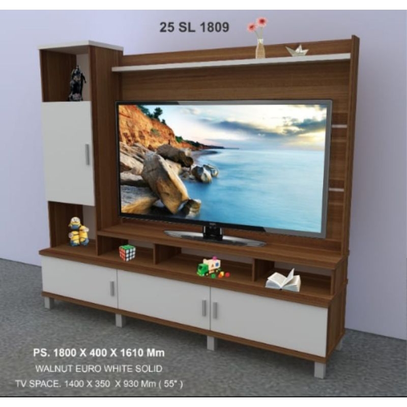 RAK TV MINIMALIS BESAR / RAK TV BESAR /RAK TV PAJANGAN BESAR / WALL UNIT RAK TV BESAR / RAK TV BANDU