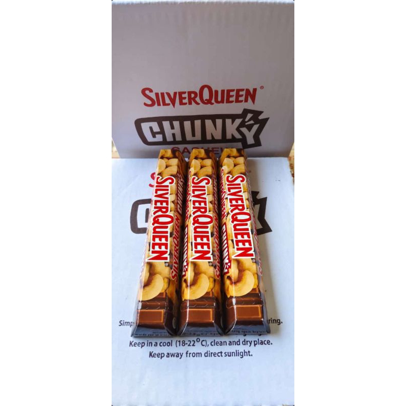 

PROMO SilverQueen Chunky Bar Chocolate Dark 95 g