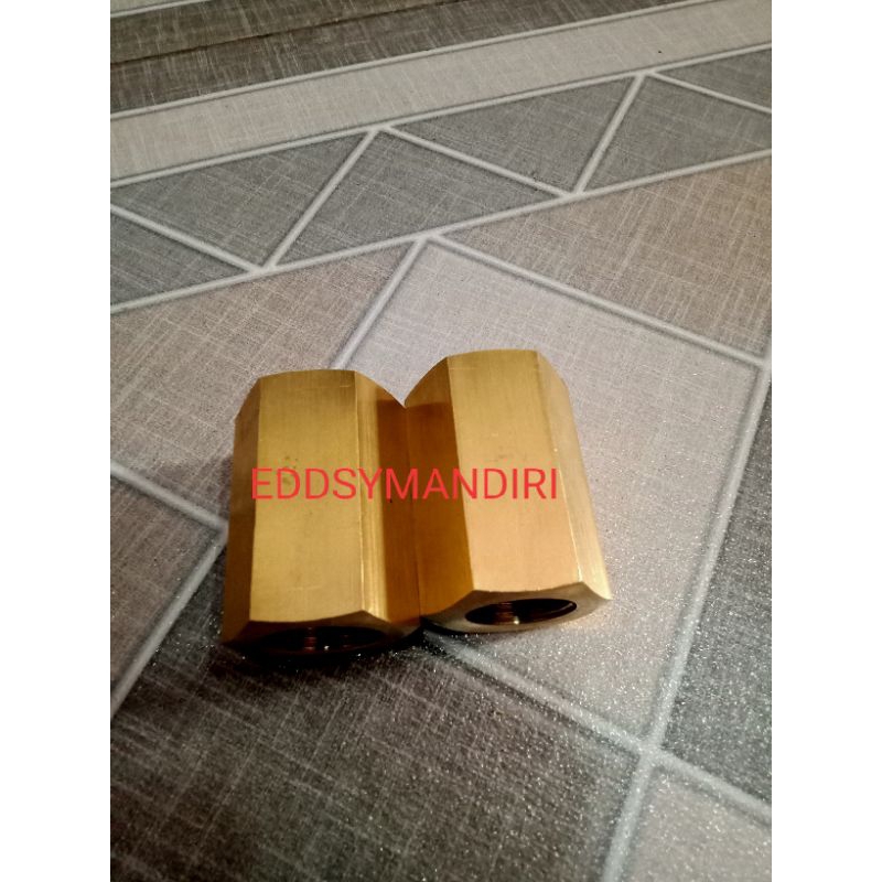 connector CO2 - O2 nepel sambungan dari CO2 ke oksigen