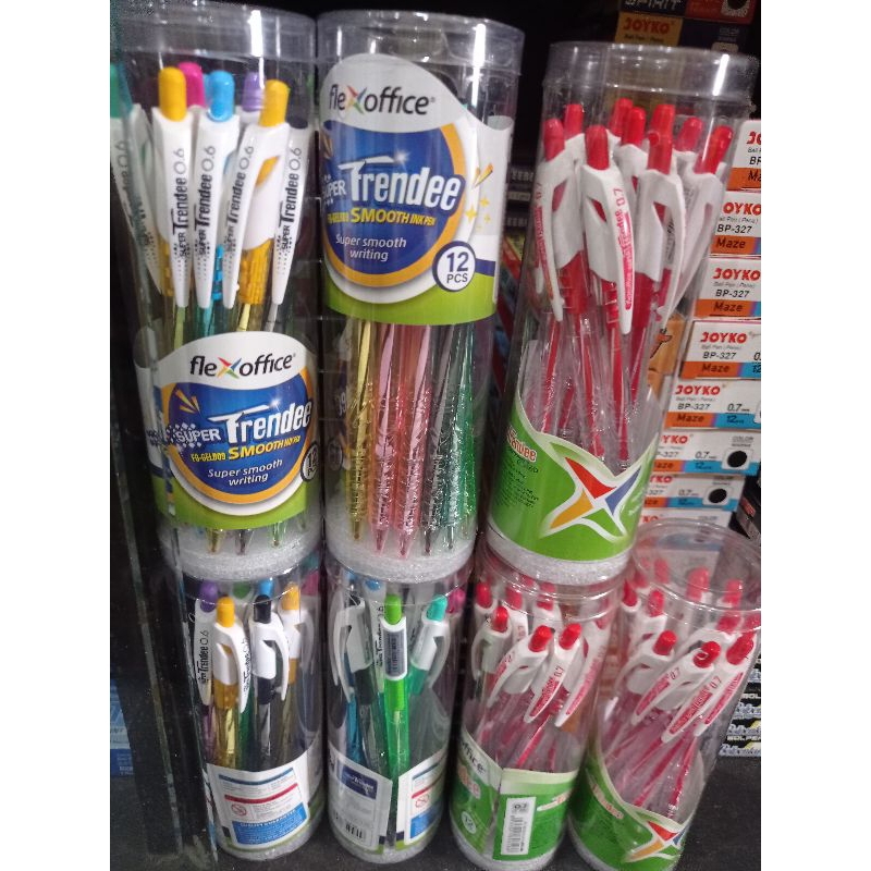 

pulpen flex office trendee 0.7 (12pcs)