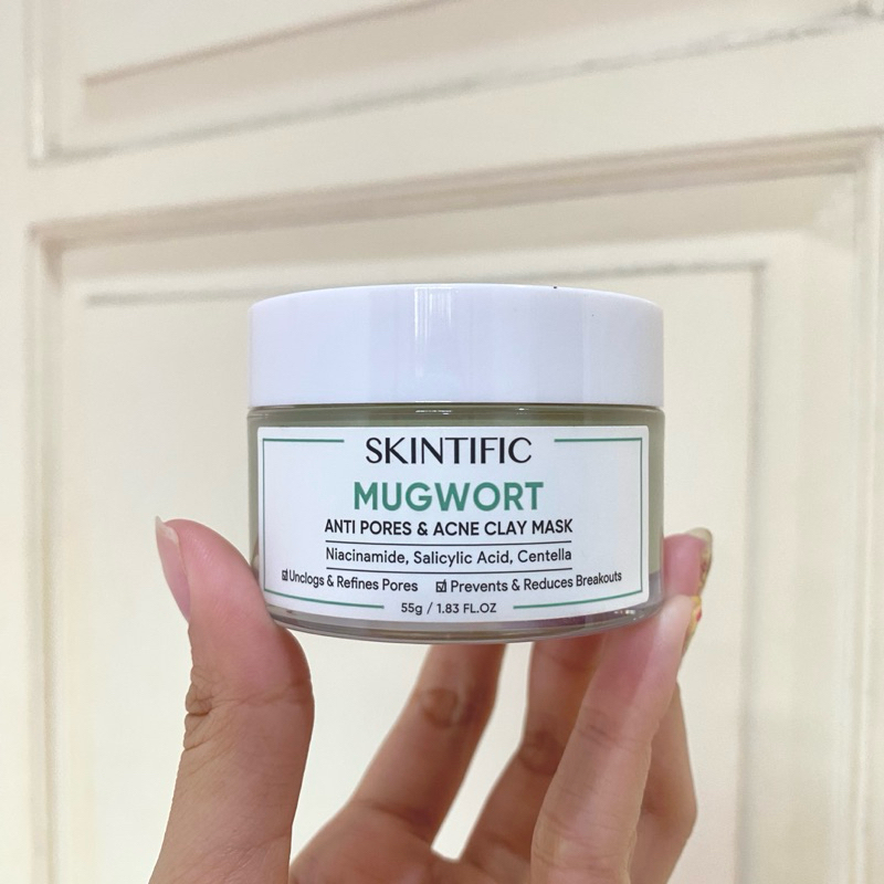 [PRELOVED] Skintific Mugwort Anti Pores & Acne Clay Mask