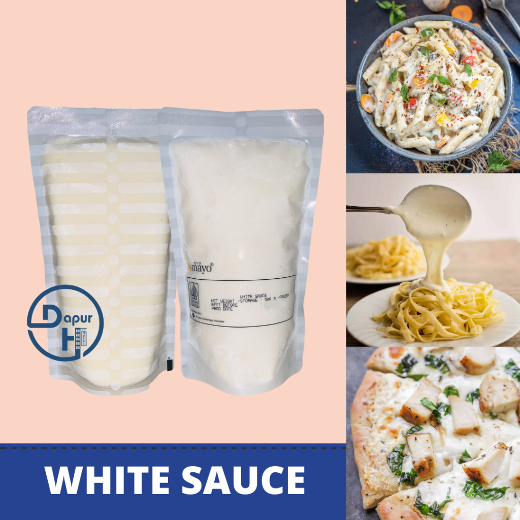 

OMAYO White Sauce 500 g Halal /Pasta Putih Saus Frozen//