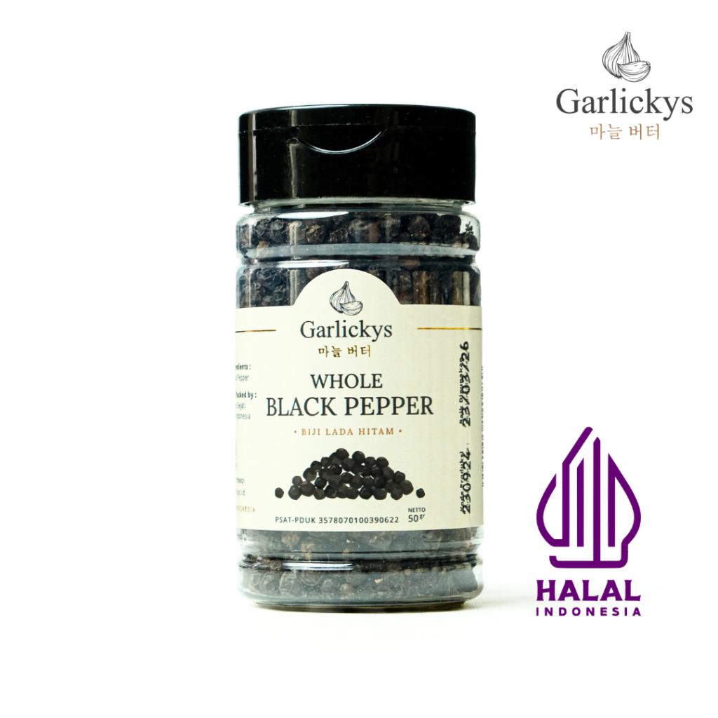 

GARLICKYS Lada Hitam Biji / Merica Butir / Black Pepper Whole Premium Quality