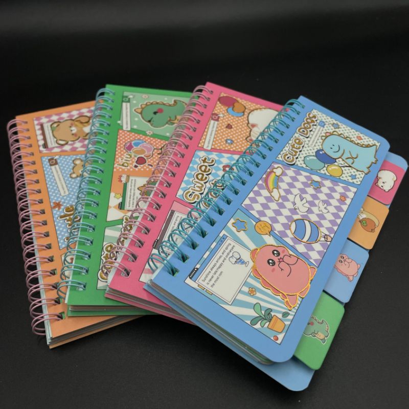

Notebook Spiral Fancy ukuran A7 (6664)